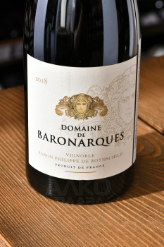Domaine de Baronarques, Chardonnay AOC Limoux - вино Домен де Баронарк Шардонне AOC Лиму 0.75 л белое сухое