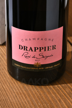 Drappier Rose - шампанское Драпье Розе 2016 год 0.75 л брют розовое в п/у