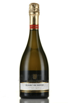 Fanagoria Blanc de Noirs - вино игристое Фанагория Блан де Нуар 0.75 л белое сухое