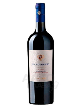 Falconeri Cabernet Sauvignon Toscana - красное сортовое марочное вино Фальконери Каберне Совиньон Тоскана 0.75 л