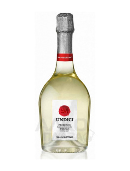 San Martino Prosecco Doc Treviso Millesimato Extra Dry - игристое сухое белое вино Сан Мартино Просекко Миллезимато Экстра Драй 0.75 л