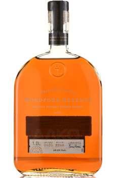 Woodford Reserve - виски бурбон Вудфорд Резерв 1 л