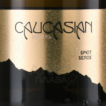 Вино игристое Кавказиан 0.75 л белое брют