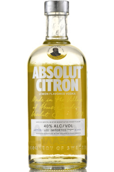 Absolut Citron - водка Абсолют Цитрон 0.7 л