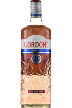 Gordon’s Premium Pink Alcohol Free - джин Гордонс Пинк 0.7 л б/алк