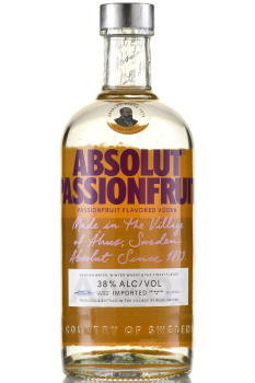 Absolut Passionfruit - водка Абсолют Маракуйя 0.7 л