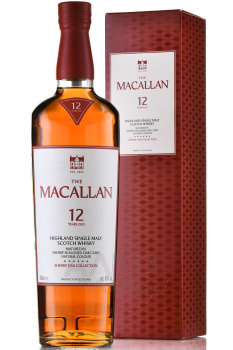 Macallan 12 years Sherry Oak - виски Макаллан 12 лет Шерри Оак 0.7 л