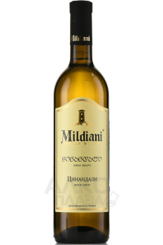 Mildiani Tsinandali - вино Милдиани Цинандали 0.75 л белое сухое