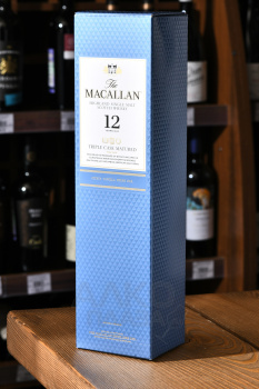 Macallan Triple Cask Matured 12 years - виски Макаллан Трипл Каск Мейчурд 12 лет 0.7 л