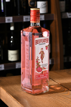 Gin Beefeater London Pink - джин Бифитер Лондон Пинк со вкусом клубники 0.7 л