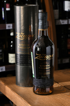 Zacapa Centenario Edicion Negra - ром Закапа Сентенарио Эдисьон Негра 0.7 л в тубе