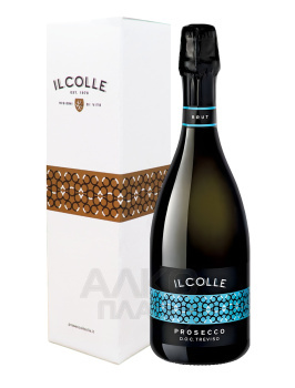 Prosecco Il Colle Treviso Brut DOC - игристое вино Просекко Иль Колле Тревизо Брют 0.75 л