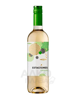 Roqueta Estaciones Macabeo Verdejo - вино Рокета Эстасьонес Макабео Вердехо белое сухое 0.75 л