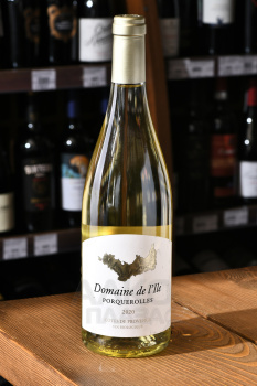 Domaine de l`Ile Porquerolles Cotes de Provance - вино Домен де л’Иль Кот де Прованс 0.75 л белое сухое