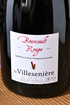 la Villeseniere Boursault Rouge - вино Ла Вилльсеньер Бурсо Руж 0.75 л красное сухое