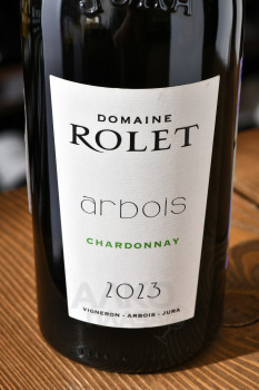 Domaine Rolet Chardonnay Arbois AOC - вино Домен Роле Арбуа АОС Шардоне 0.75 л белое сухое