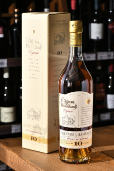 Chateau de Montifaud 10 ans gift box - коньяк Шато Де Монтифо 10 лет 0.7 л п/у