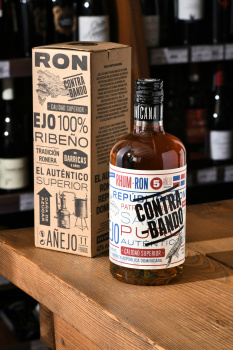 Contrabando Anejo 5 years - ром Контрабандо Анехо 5 лет 0.7 л