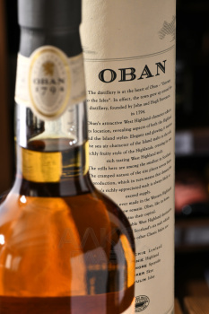 Oban Malt 14 years old in tube - виски Оубэн 14 лет 0.7 л в тубе