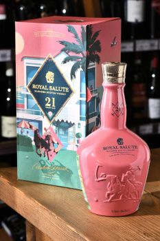 Chivas Regal Royal Salute 21YO Polo Miami Blended - виски Чивас Ригал Роял Салют 21 год Майами Поло Бленд 0.7 л в п/у