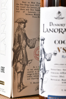 Deniort de Lanoraye VSOP 4 years old - коньяк Деньор де Ланорэ ВСОП 4 года 0.5 л в п/у