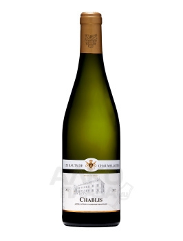 Les Hauts de Chaumellottes Chablis AOP - вино Ле О де Шамелот Шабли АОП белое сухое 0.75 л
