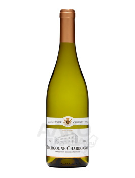 Les Hauts de Chaumellottes Bourgogne Chardonnay AOP - вино Ле О де Шамелот Бургонь Шардоне АОП белое сухое 0.75 л