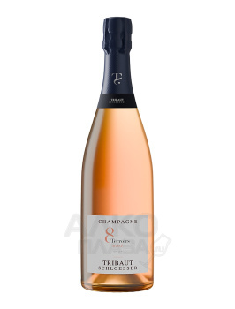 Champagne Tribaut Schloesser Brut Rose AOC - шампанское Трибо Шлоссер Брют Розе 0.75 л розовое брют