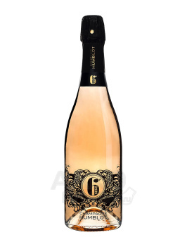 Champagne Humblot Cuve 6eme Sens AOC - шампанское Амбло Кюве Сизьем Санс 0.75 л розовое брют