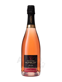 Champagne Humblot Brut Rose AOC - шампанское Амбло Брют Розе 0.75 л розовое брют