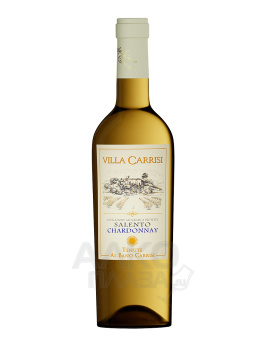 Al Bano Carrisi Villa Carrisi Chardonnay Salento IGP - вино Ал Бано Карриси Вилла Карризи Шардоне ИГП 0.75 л