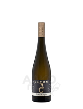 Livon Pinot Grigio Collio DOC - вино Ливон Пино Гриджио Коллио ДОК 0.375 л белое сухое