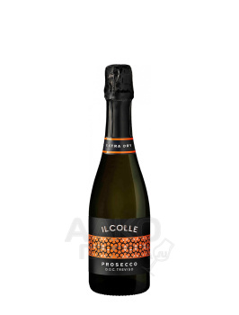 Prosecco Il Colle Extra Dry DOC - игристое просекко Иль Колле Экстра Драй DOC 0.375 л белое