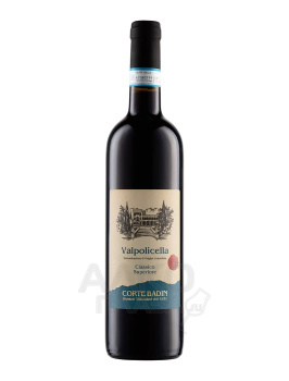 Corte Badin Valpolicella Classico Superiore DOC - вино Корте Бадин Вальполичелла Классико Супериор 0.75 л красное сухое
