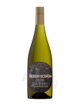 Urlar Green Songs Old School Chardonnay - вино Урлар Грин Сонгс Олд Скул Шардоне 0.75 л белое сухое