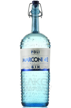 Poli Marconi 42 - джин Поли Маркони 42 0.7 л
