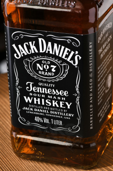 Jack Daniels - виски Джек Дэниэлс 1 л