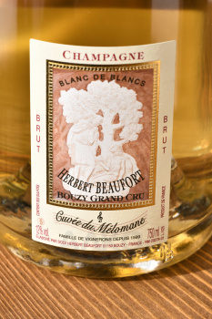 Herbert Beaufort Cuvee du Melomane Blanc de Blancs - шампанское Эрбер Бофор Кюве дю Меломан Блан де Блан 0.75 л