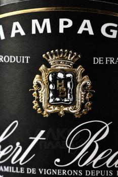 Herbert Beaufort Blanc de Noir Bouzy Grand Cru AOC - шампанское Эрбер Бофор Блан де Нуар Бузи Гран Крю 0.75 л