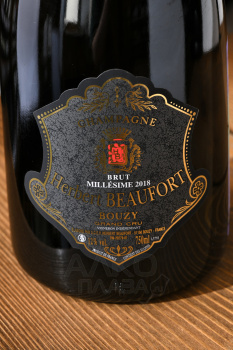 Champagne Herbert Beaufort Cuvee La Favorite - шампанское Шампань Эрбер Бофор Кюве ля Фаворит 0.75 л белое брют