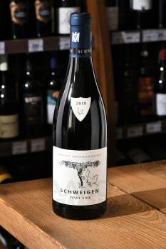 Schweigen Pinot Noir - вино Швайген Пино Нуар 0.75 л красное сухое