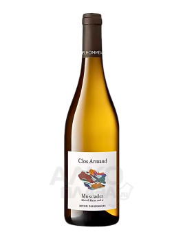 Michel Delhommeau Clos Armand Muscadet Sevre et Maine sur Lie AOC - вино Мишель Делхоммо Клас Арман Мюскаде Севр э Мэн сюр Ли 0.75 л белое сухое
