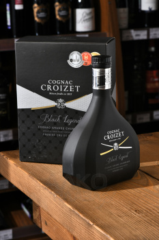 Croizet Black Legend Cognac - коньяк Крозет Блэк Легенд 0.7 л в п/у