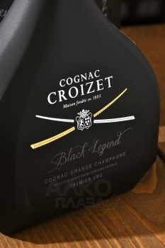 Croizet Black Legend Cognac - коньяк Крозет Блэк Легенд 0.7 л в п/у