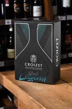 Cognac Croizet Black Legend Napoleon Grande Champagne AOC - коньяк Круазе Блек Легенд Наполеон Гран Шампань 0.7 л в п/у