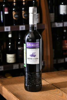 Merlet Creme de Cassis - ликер Крем де Кассис 0.7 л