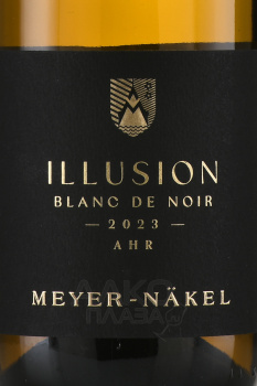 Meyer Nakel Illusion Blanc de Noir - вино Майер Нэкель Иллюзион Блан де Нуар 0.75 л белое сухое