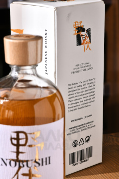 Nobushi Whisky Single Grain - виски Нобуши Сингл Грейн 0.7 л в п/у
