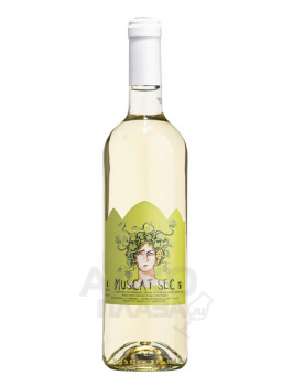 Chateau Cabrieres Muscat Sec Vin de Pays de Vaucluse IGT - вино Шато Кабриер Мускат Сек 0.75 л белое сухое