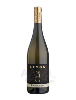 Livon Pinot Grigio Collio DOC - вино Ливон Пино Гриджио Коллио ДОК 0.75 л белое сухое